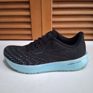 Brooks Hyperion Tempo Women's Lightweight Road Running Shoe Black Blue Size: 6.5